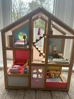 Poppenhuis hout Hema, Kinderen en Baby's, Speelgoed | Poppenhuizen, Poppenhuis, Ophalen of Verzenden, Zo goed als nieuw