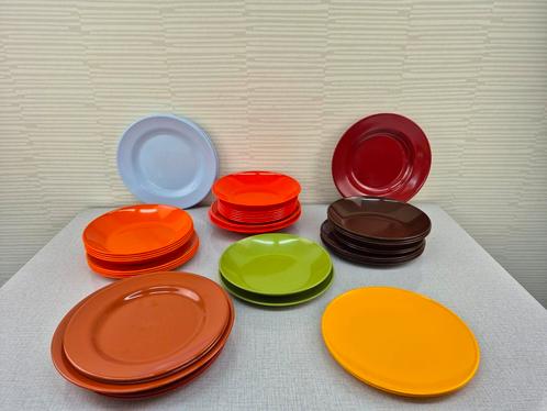 Vintage Mepal campingservies. Melamine borden. Per stuk €2,-, Caravans en Kamperen, Kampeeraccessoires, Ophalen of Verzenden