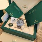 Rolex GMT Batgirl 10/2024, Compleet met papieren en doos!!, Ophalen, Zo goed als nieuw, Staal, Rolex