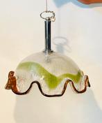 Bloem Murano Glas Hanglamp jaren 70, Huis en Inrichting, Ophalen of Verzenden, Zo goed als nieuw, Glas, Minder dan 50 cm