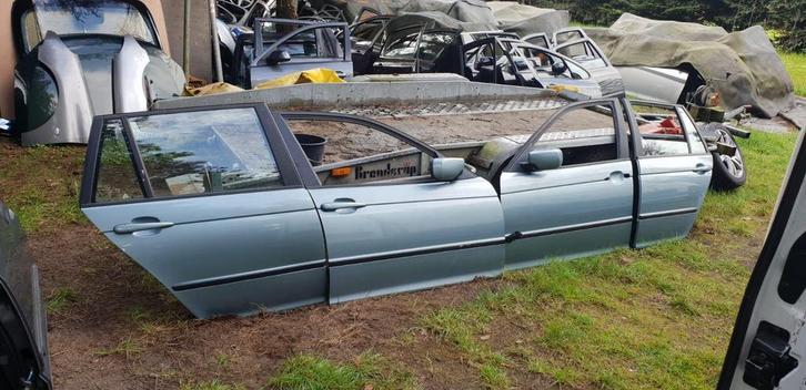 BMW 3SERIE E46 PORTIEREN BJ 2002 2005, Auto-onderdelen, Carrosserie en Plaatwerk, Deur, Gebruikt, Ophalen of Verzenden