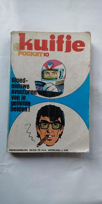 Kuifje Pocket 10 - Oud Stripboek beschikbaar voor biedingen