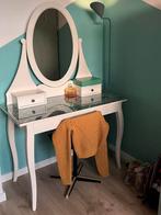 Ikea  Hemnes kaptafel met spiegel, Ophalen, Zo goed als nieuw, 50 tot 100 cm, Minder dan 100 cm