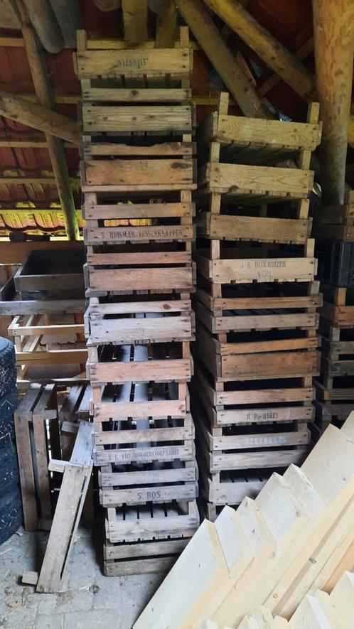 Houten aardappelkistjes kratten kisten groente kweeken bloem, Doe-het-zelf en Verbouw, Hout en Planken, Gebruikt, Overige typen