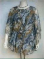 NIEUW pracht grijs tinten tuniek merk Yppig maat 46/48, Verzenden, Blouse of Tuniek, Nieuw, Yppig