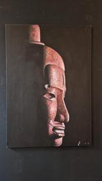 Buddha schilderij zwart, Huis en Inrichting, Woonaccessoires | Schilderijen, Tekeningen en Foto's, Ophalen, Zo goed als nieuw