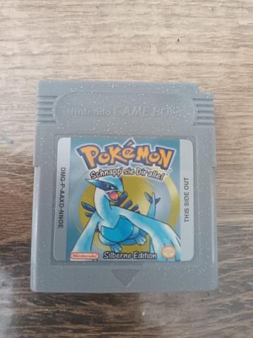 Pokémon Silver version Nintendo GameBoy (NGB) PAL beschikbaar voor biedingen