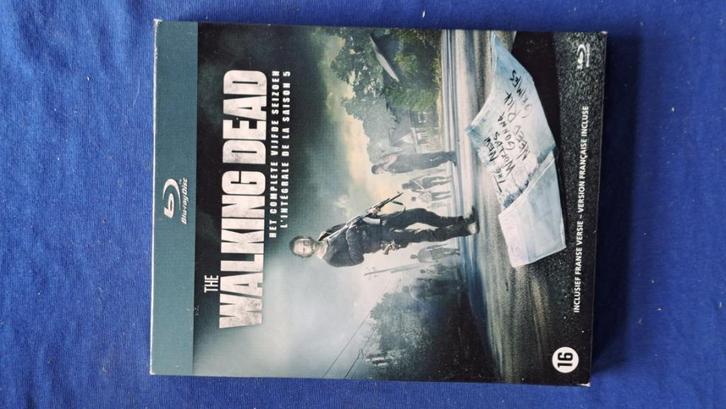 The Walking Dead seizoen 5 "Blu Ray", Cd's en Dvd's, Blu-ray, Zo goed als nieuw, Horror, Ophalen of Verzenden
