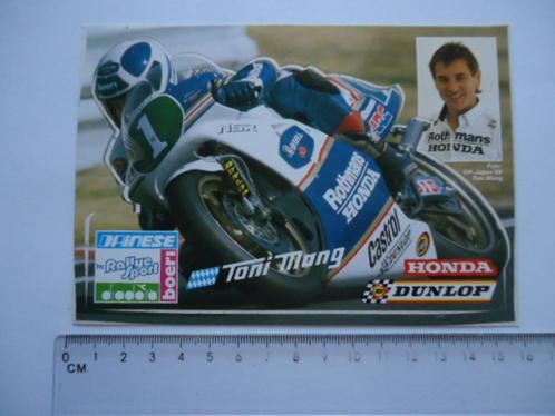 sticker 1987 Motorrace WELTMEISTER Wang rothmans honda race, Verzamelen, Stickers, Zo goed als nieuw, Bedrijf of Vereniging, Verzenden