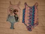 Frozen badpakje maat 128, Meisje, Badpak, Zo goed als nieuw, Frozen