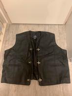 Leren motorjack maat XL, Kleding | Heren, Bodywarmers, Ophalen of Verzenden, Gedragen, Maat 56/58 (XL), Zwart