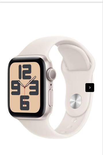 APPLE Watch SE GPS 40mm Starlight Sport Band S/M Geseald  beschikbaar voor biedingen