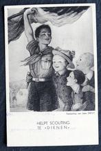 Helpt Scouting Dienen - J. Droit - Kath Scouts Deurne z.o.z., Verzenden, 1920 tot 1940, Ongelopen, Kinderen