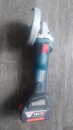 Bosch gws 18v-10sc, Ophalen of Verzenden, Zo goed als nieuw, Minder dan 700 watt, Haakse handslijpmachine