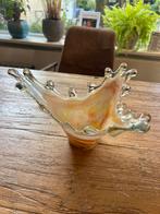 Vintage glazen vaas / schaal - Murano glas, Huis en Inrichting, Niet bekend, Niet bekend, Schaal, Ophalen of Verzenden