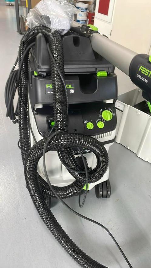 Festool langnek + stofzuiger ctl 36 E AC plus Nieuw, Doe-het-zelf en Verbouw, Reinigingsmachines, Zo goed als nieuw, Overige typen