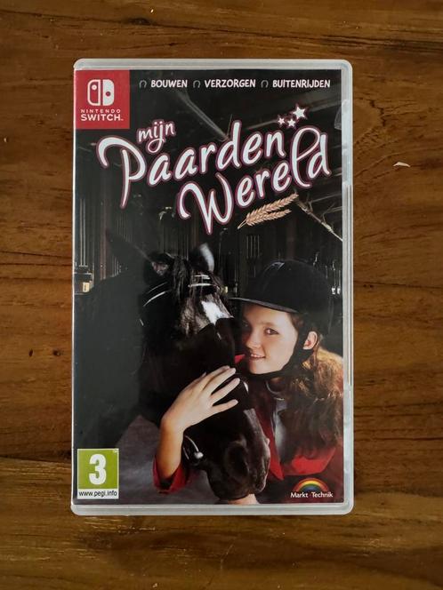 Mijn Paardenwereld (Switch), Spelcomputers en Games, Games | Nintendo Switch, Zo goed als nieuw, Simulatie, 1 speler, Vanaf 3 jaar
