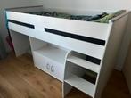 Halfhoogslaper wit, Kinderen en Baby's, Kinderkamer | Stapelbedden en Hoogslapers, Ophalen, Gebruikt, Halfhoogslaper