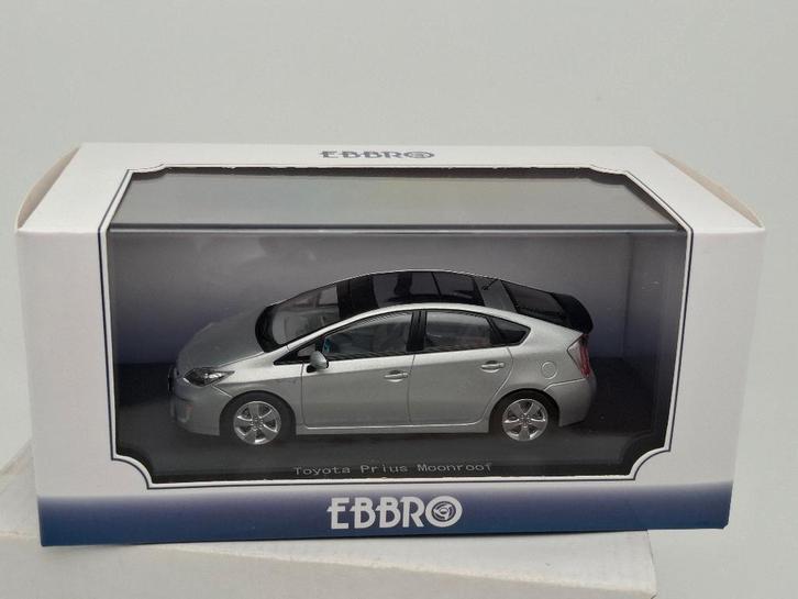 Toyota Prius Moonroof "Silver Metallic" 1/43, Hobby en Vrije tijd, Modelauto's | 1:43, Zo goed als nieuw, Auto, Overige merken