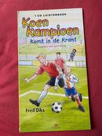 Luisterboek Koen kampioen komt in de krant - Fred Diks  2015, Boeken, Luisterboeken, Ophalen of Verzenden, Cd, Kind