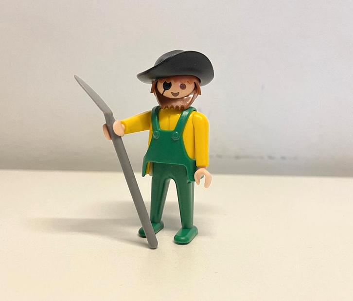 Western nr 186: "CLASSIC" jr '80 Goudzoeker Cowboy 3747, Kinderen en Baby's, Speelgoed | Playmobil, Gebruikt, Los playmobil, Ophalen of Verzenden