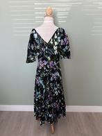 Op maat gemaakte bloemenjurk, maat 40, Kleding | Dames, Jurken, Maat 38/40 (M), Op maat gemaakt, Zwart, Ophalen of Verzenden