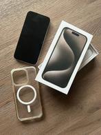 Iphone 15 pro, 128 GB, Zwart, Ophalen of Verzenden, Zo goed als nieuw