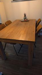 Houten eettafel 160x90cm, Huis en Inrichting, Ophalen, Gebruikt, 50 tot 100 cm, 150 tot 200 cm
