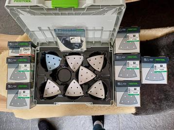 Festool Systainer +175 vellen Schuurpapier voor DX93 of RO90 beschikbaar voor biedingen