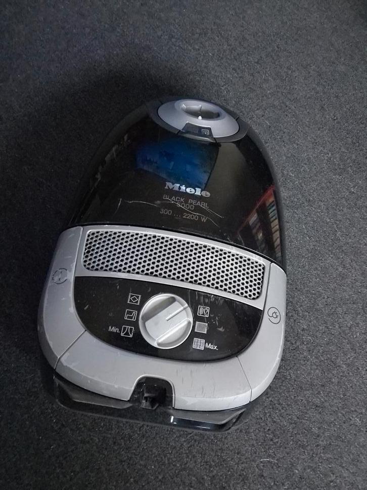 Miele stofzuiger Black Pearl 5000 ( 2200 watt ) POWER, Witgoed en Apparatuur, Stofzuigers, Gebruikt, 2000 watt of meer, Ophalen
