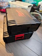 2x Milwaukee Systainer met Inlay, Ophalen of Verzenden, Gevuld, Gebruikt