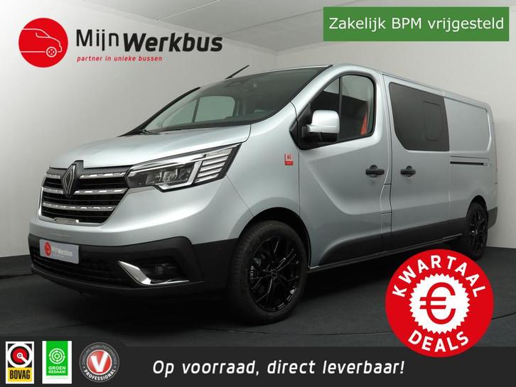 Renault Trafic 2.0 Blue dCi EDC 170 pk T29 L2H1 Extra DC Aut, Auto's, Bestelauto's, Bedrijf, Te koop, ABS, Achteruitrijcamera