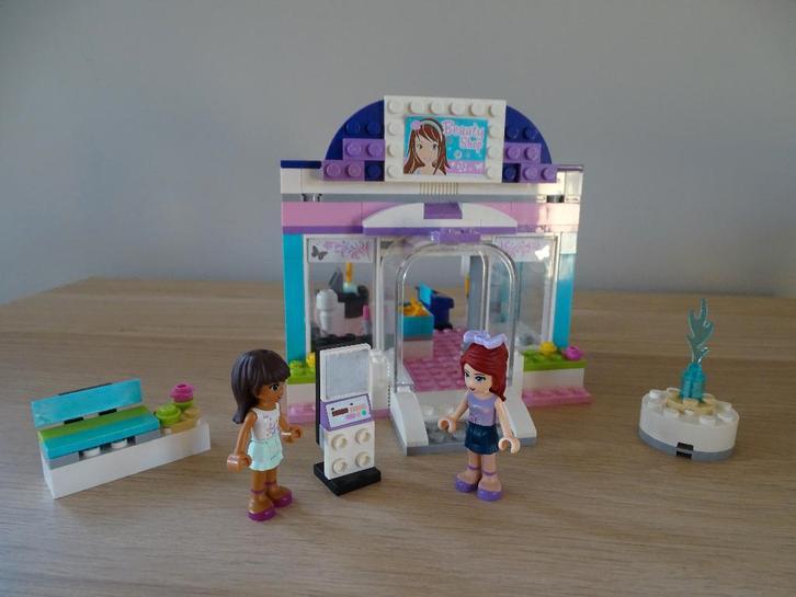 LEGO Friends Stijlvolle Schoonheidssalon 3187, Kinderen en Baby's, Speelgoed | Duplo en Lego, Zo goed als nieuw, Lego, Complete set