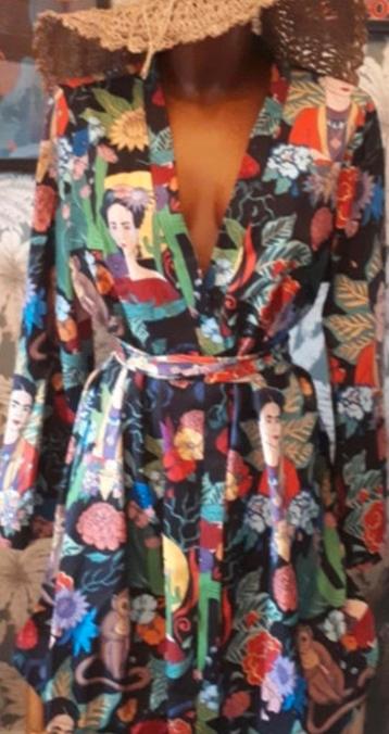 Supertof Frida Kahlo jurkje overslag XL 38-44 beschikbaar voor biedingen