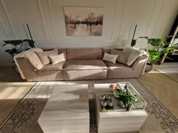 riviera maison jagger bank velvet light taupe beschikbaar voor biedingen