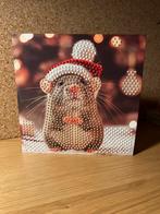 diamond painting kerstkaart kant en klaar, Ophalen of Verzenden, Nieuw, Kerst