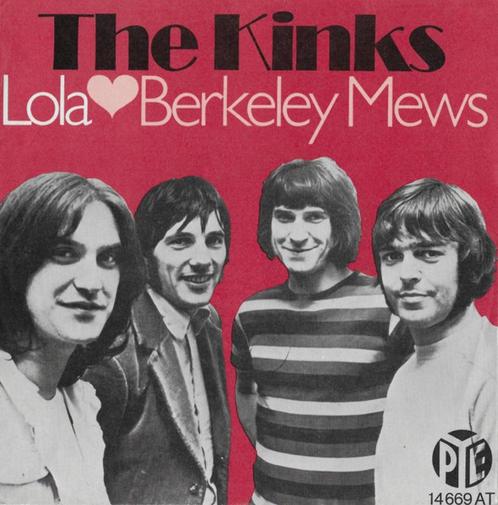 single vinyl  THE KINKS – Lola / Berkeley Mews (1970 - Ger), Cd's en Dvd's, Vinyl Singles, Gebruikt, Single, Rock en Metal, 7 inch
