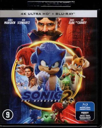 Sonic The Hedgehoc 2 - 4K Ultra HD + Blu-ray - NL uitgave beschikbaar voor biedingen