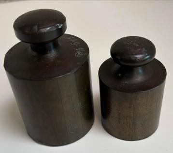 Koperen Gewichten - 1 kg & 500 gram beschikbaar voor biedingen