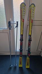 Volkl ski's 155cm Inc stokken en tas, 140 tot 160 cm, Gebruikt, Ski's, Ophalen