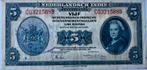 Nederlands-Indië hele mooie vijf gulden 1943, Ophalen of Verzenden, 5 gulden, Los biljet