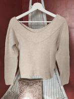 H&M - V-hals trui beige crème - mt xs, H&M, Verzenden, Beige, Maat 34 (XS) of kleiner