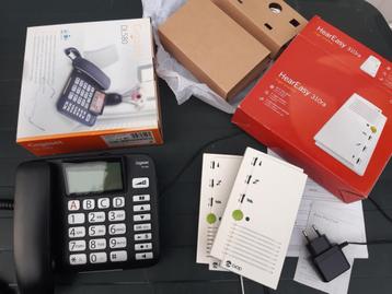 Seniorentelefoon met geluidversterkers Gigaset DL580 beschikbaar voor biedingen