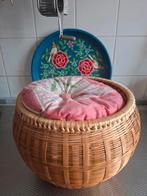 Rotan vintage theemuts., Ophalen of Verzenden, Zo goed als nieuw