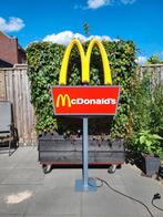 Grote dubbelzijdige Mcdonalds reclame lichtbak/lichtreclame., Verzamelen, Ophalen of Verzenden, Zo goed als nieuw, Lichtbak of (neon) lamp