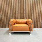 Cassina LC3 - Le Corbusier Cognac leder dons, Huis en Inrichting, Fauteuils, Nieuw, Leer