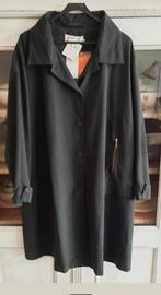 Nieuwe matzwarte lichtgewicht tussenjas van Mona Lisa 54, Kleding | Dames, Grote Maten, Verzenden, Zwart, Mona Lisa, Nieuw