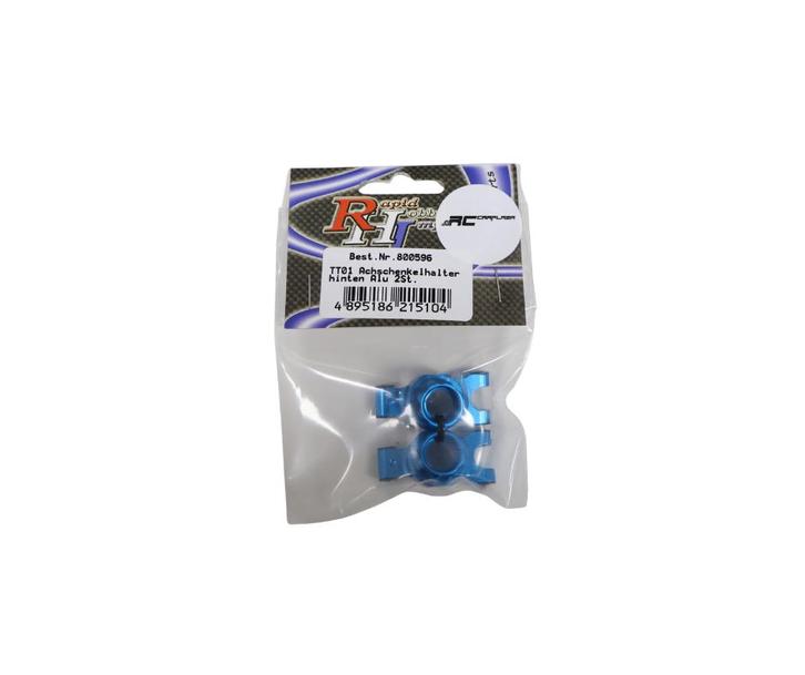 Tamiya TT01/TT01E achterwielblokken Tamiya alu 2st. 800596, Hobby en Vrije tijd, Modelbouw | Radiografisch | Auto's, Nieuw, Onderdeel