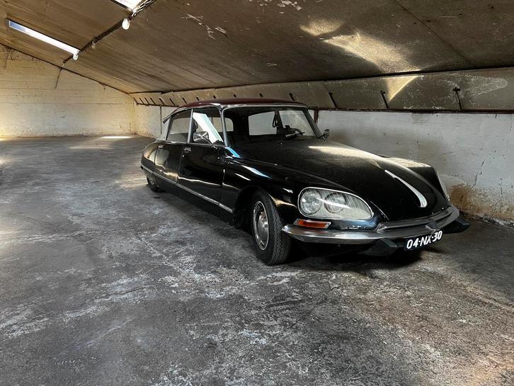 Citroën DS 1974, Auto's, Citroën, Particulier, DS, Benzine, Sedan, Geïmporteerd, Zwart, Zwart, Leder, Ophalen