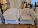 2 stoelen met afneembare hoes, Huis en Inrichting, Ophalen, Zo goed als nieuw, Twee